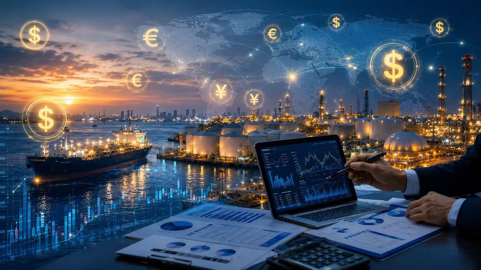 Digital energy trading and global supply network